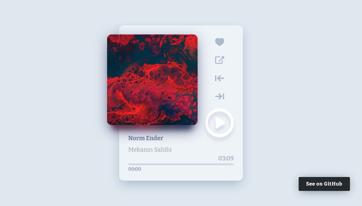 Vue Music Players - Mini Music Player - VueJS